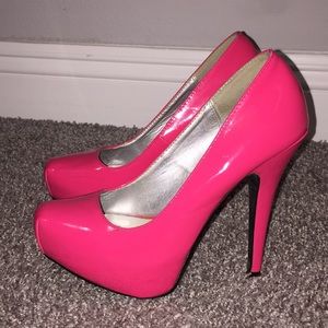 hot pink heels